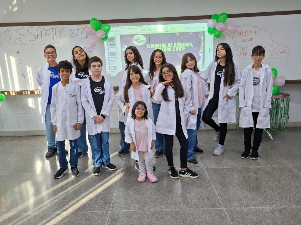 Mostra do Colégio ASAS destaca protagonismo feminino na ciência e transforma conhecimento em experiência prática
